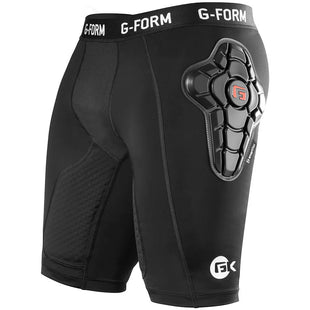 G-Form Goalkeeper Pro Impact Short - Black (Front)