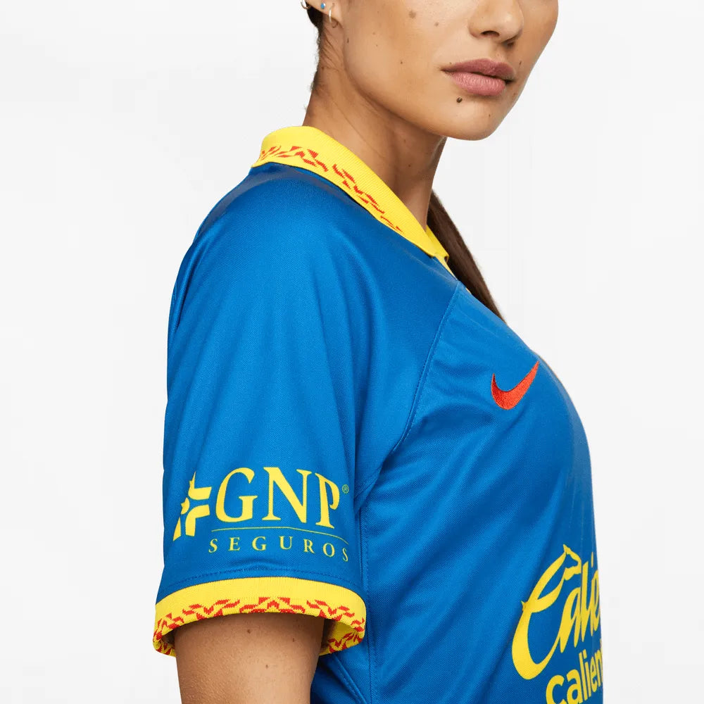 Nike 2023-24 Club America Women's Stadium Away Jersey (Detail 3)