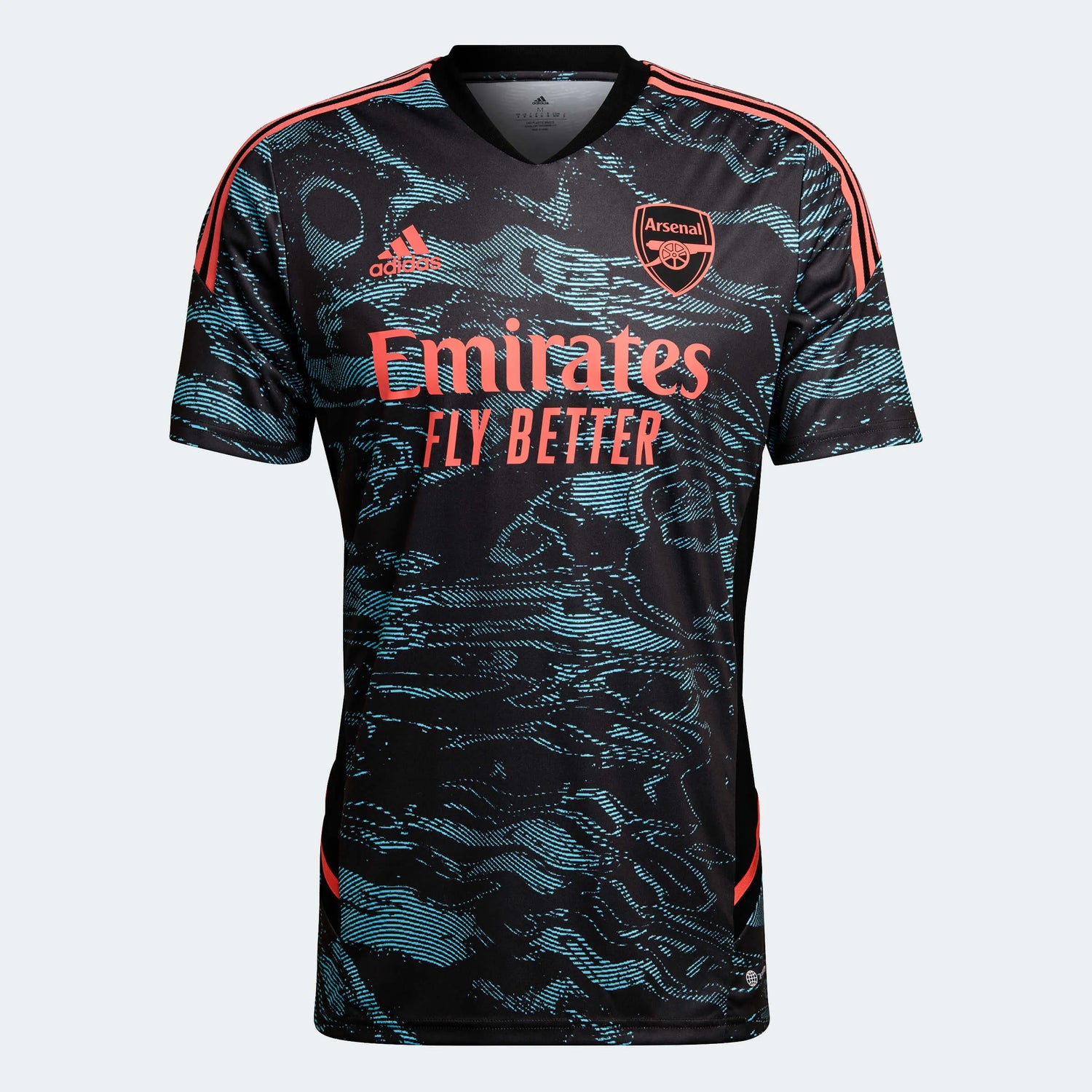 adidas 2022-23 Arsenal Training Jersey - Blue-Black (Front)