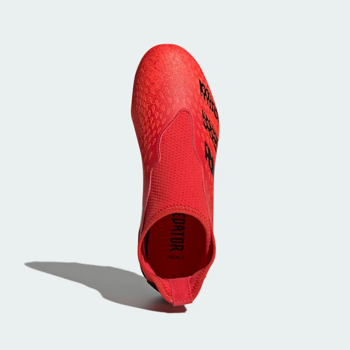 Adidas JR Predator Freak .3 Laceless FG - Red-Black (Top)