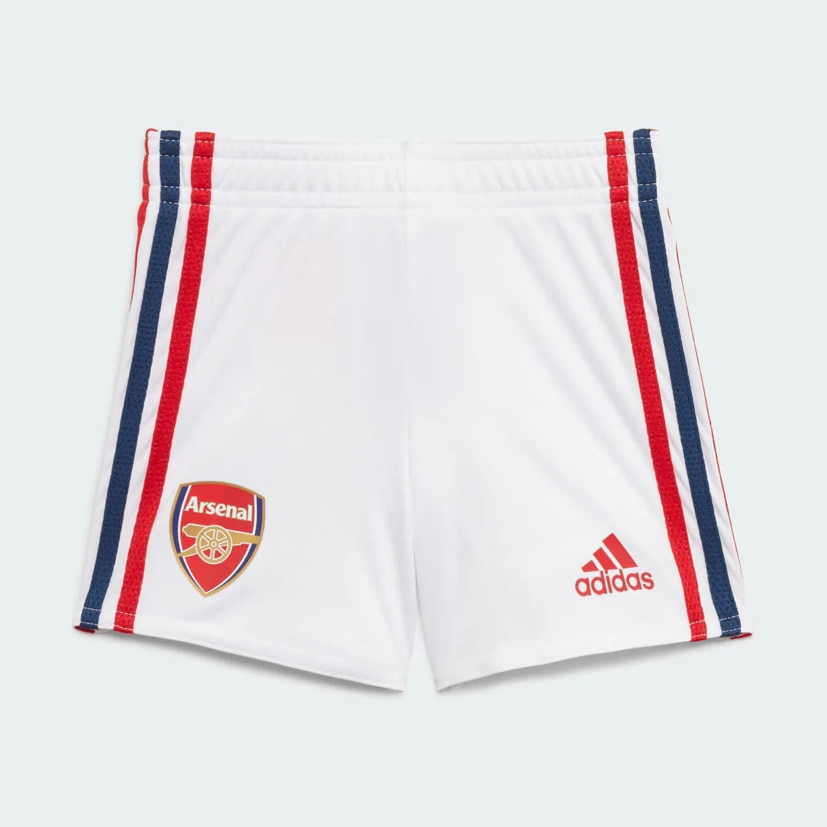 Adidas 2021-22 Arsenal Home Baby Set - Scarlet-White (Shorts - Front)