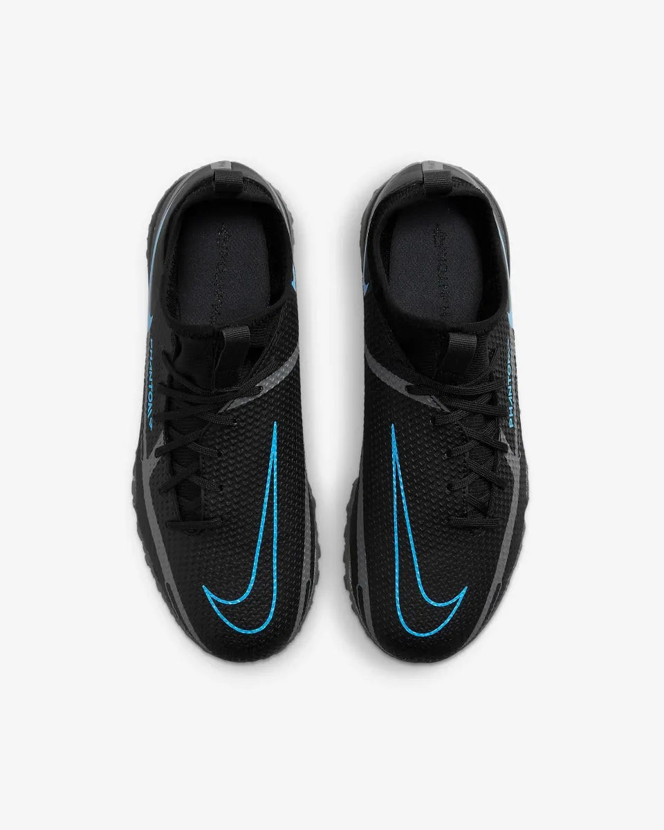 Nike JR Phantom Gt2 Academy DF TF - Black-Blue (Pair - Top)