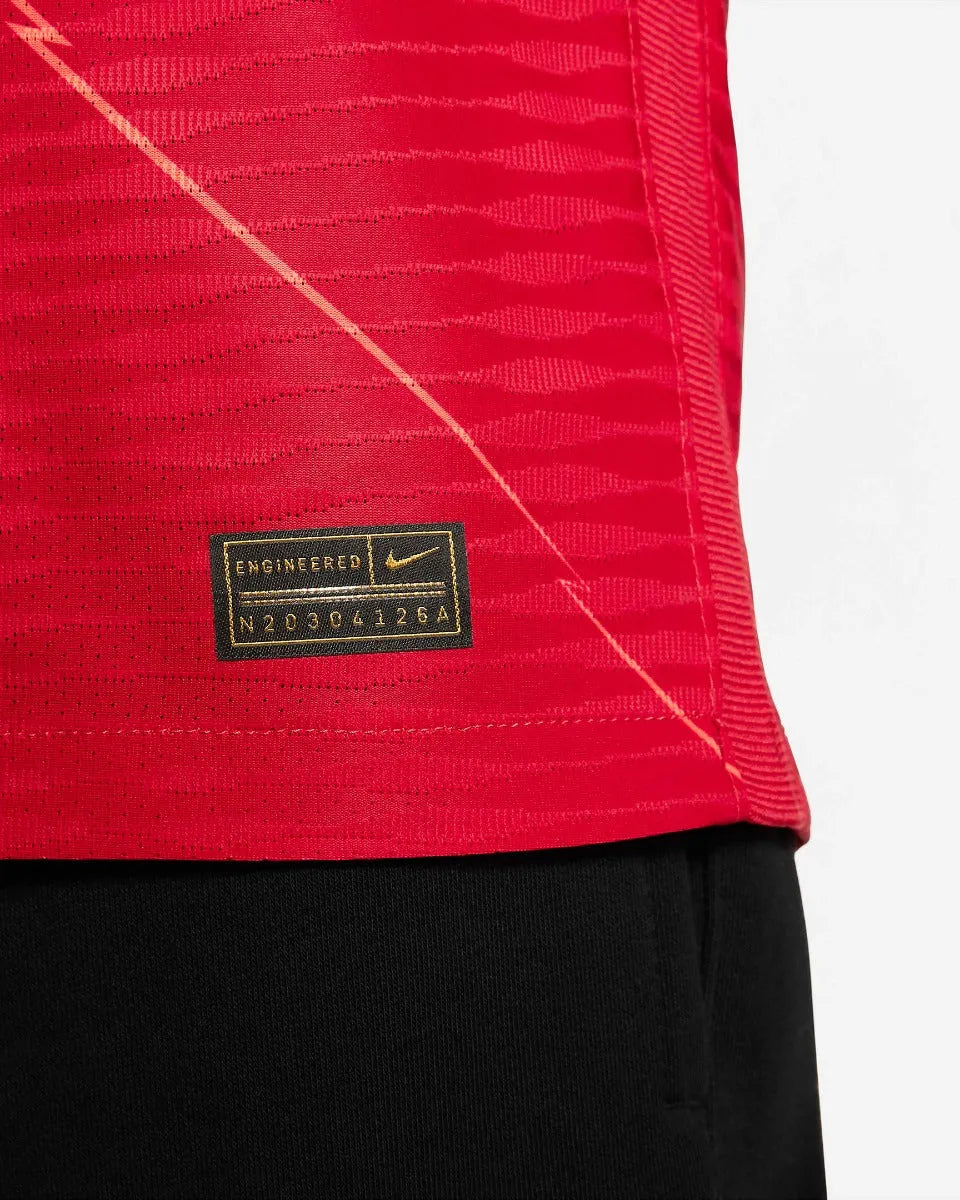 Nike 2021-22 Liverpool  DF Home ADV Match Jersey - Gym Red (Detail 4)