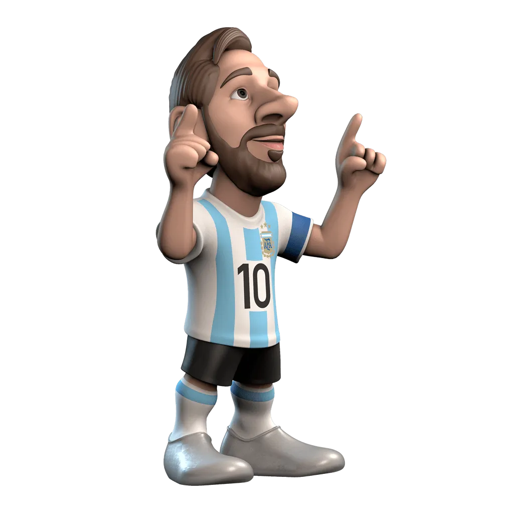 Minix 12 cm Messi Argentina (Front)