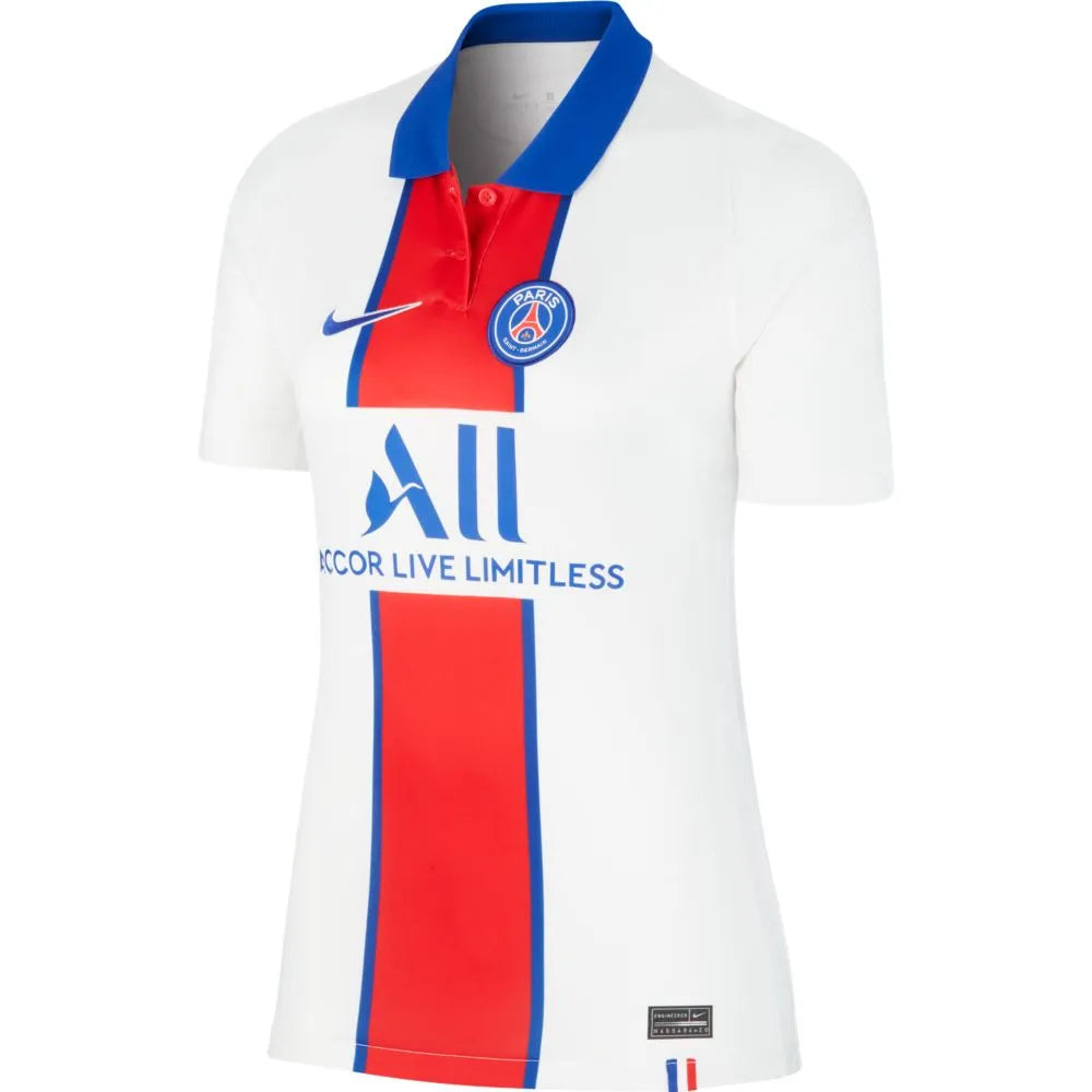 Nike 2020-21 PSG Women Away Jersey - White-Royal-Red