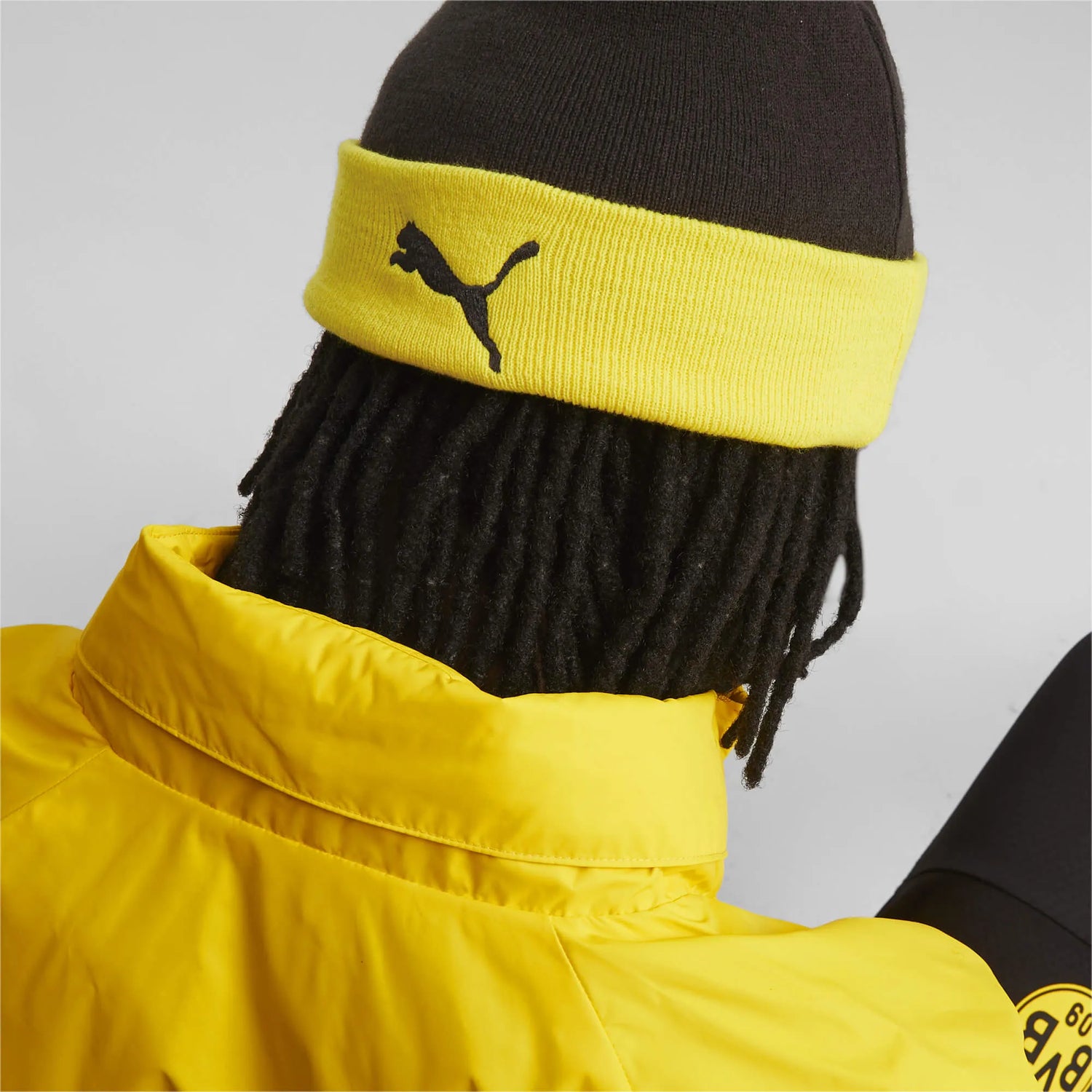 Puma 2023-24 Borussia Dortmund Pom Beanie (Detail 1)