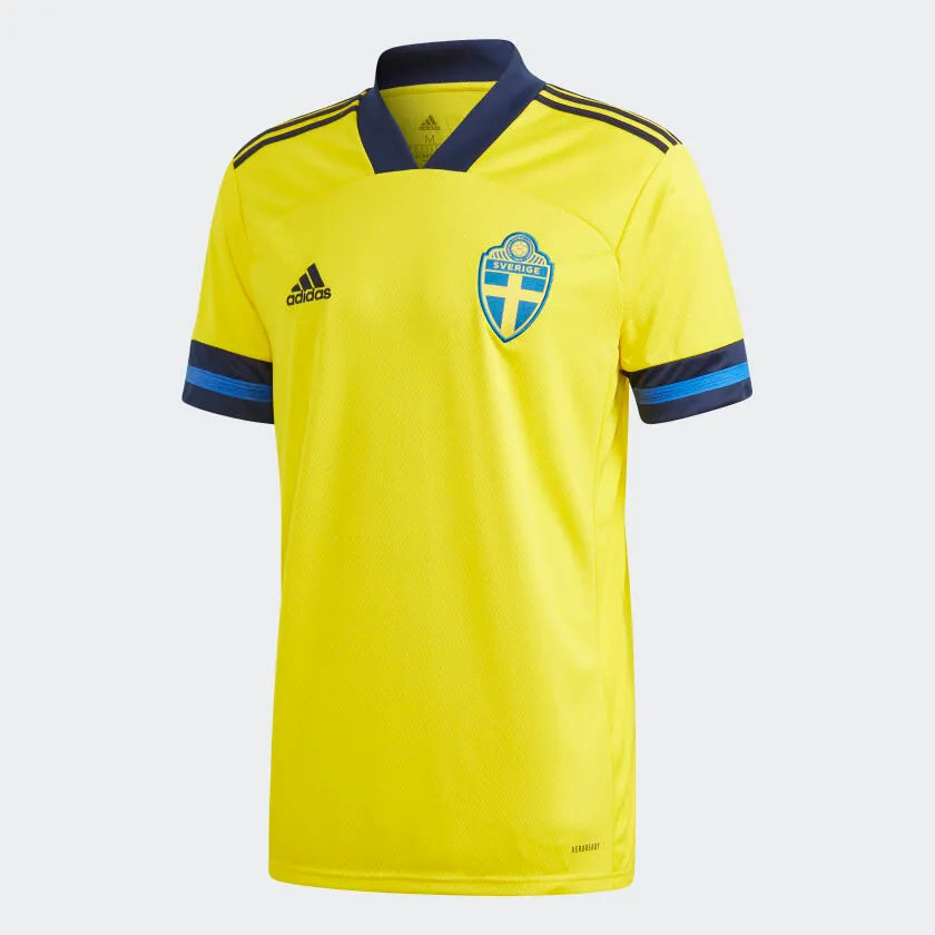 adidas 2020-21 Sweden Home Jersey - Yellow-Navy