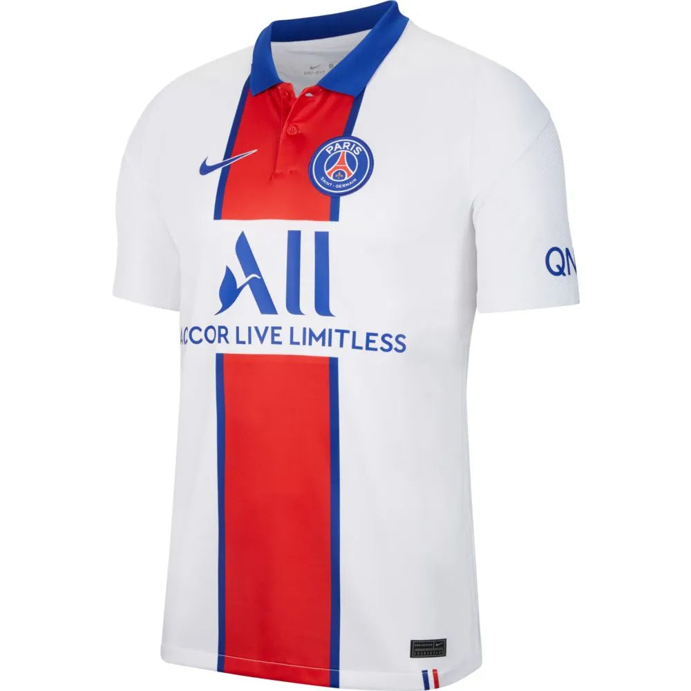 Nike 2020-21 PSG Away Jersey - White-Royal-Red