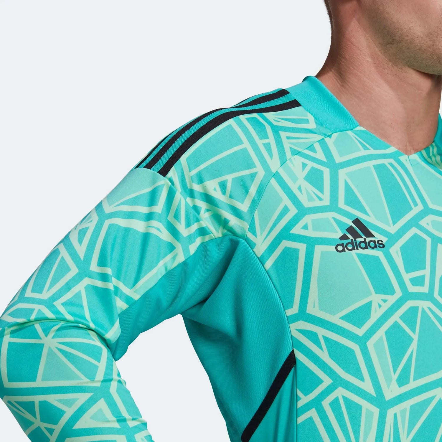 adidas Condivo 22 Men's Goalkeeper LS - Mint Rush (Detail 1)