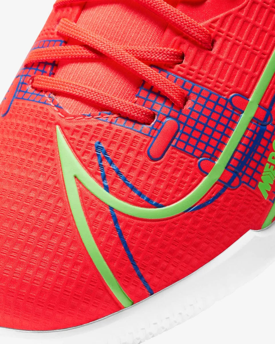 Nike Mercurial Superfly 8 Academy IC - Bright Crimson-Volt-Indigo