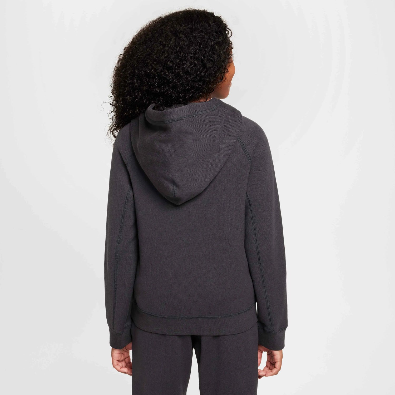 Nike 2024-25 Chelsea Youth Air Pullover Hoodie (Model - Back)