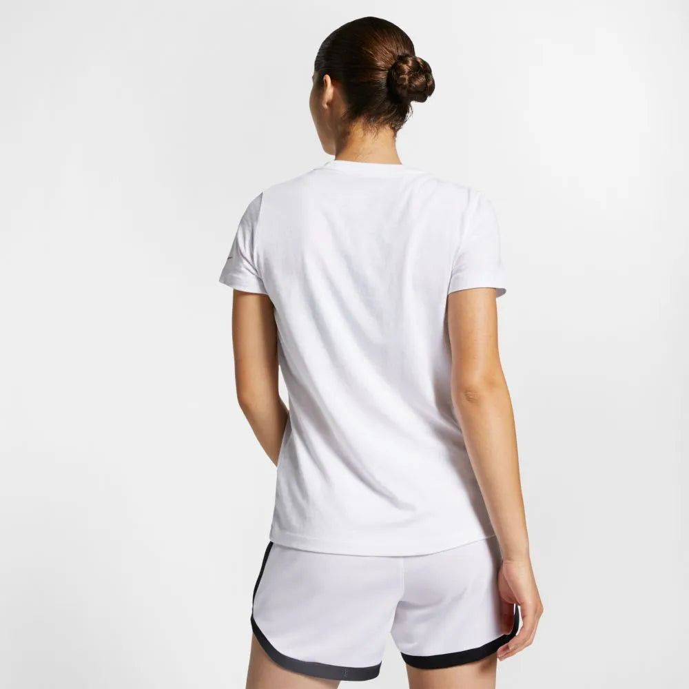 Nike France 2019-20 WOMEN'S Evergreen Crest Tee - White