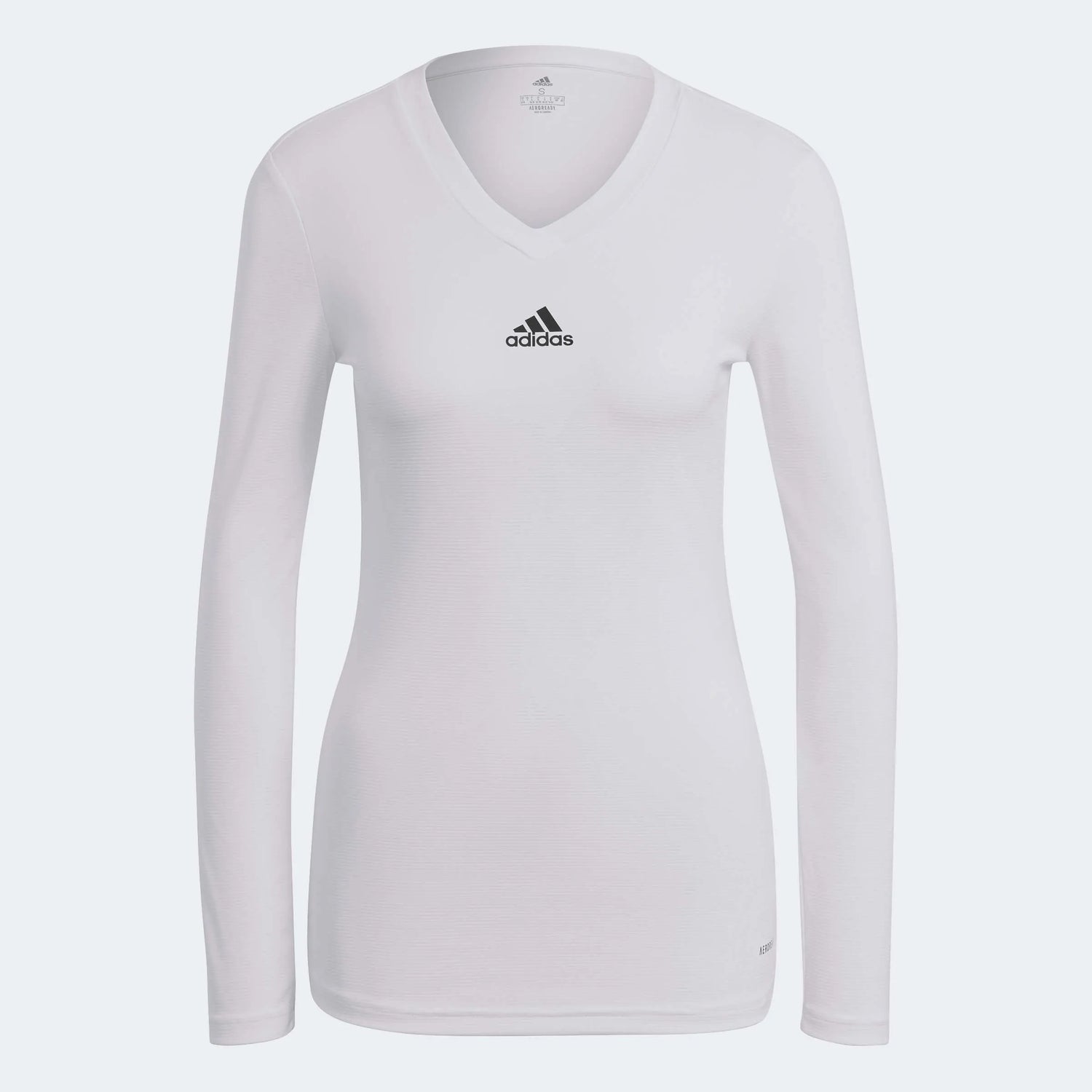 Adidas Women Team Base Tee White (Front)