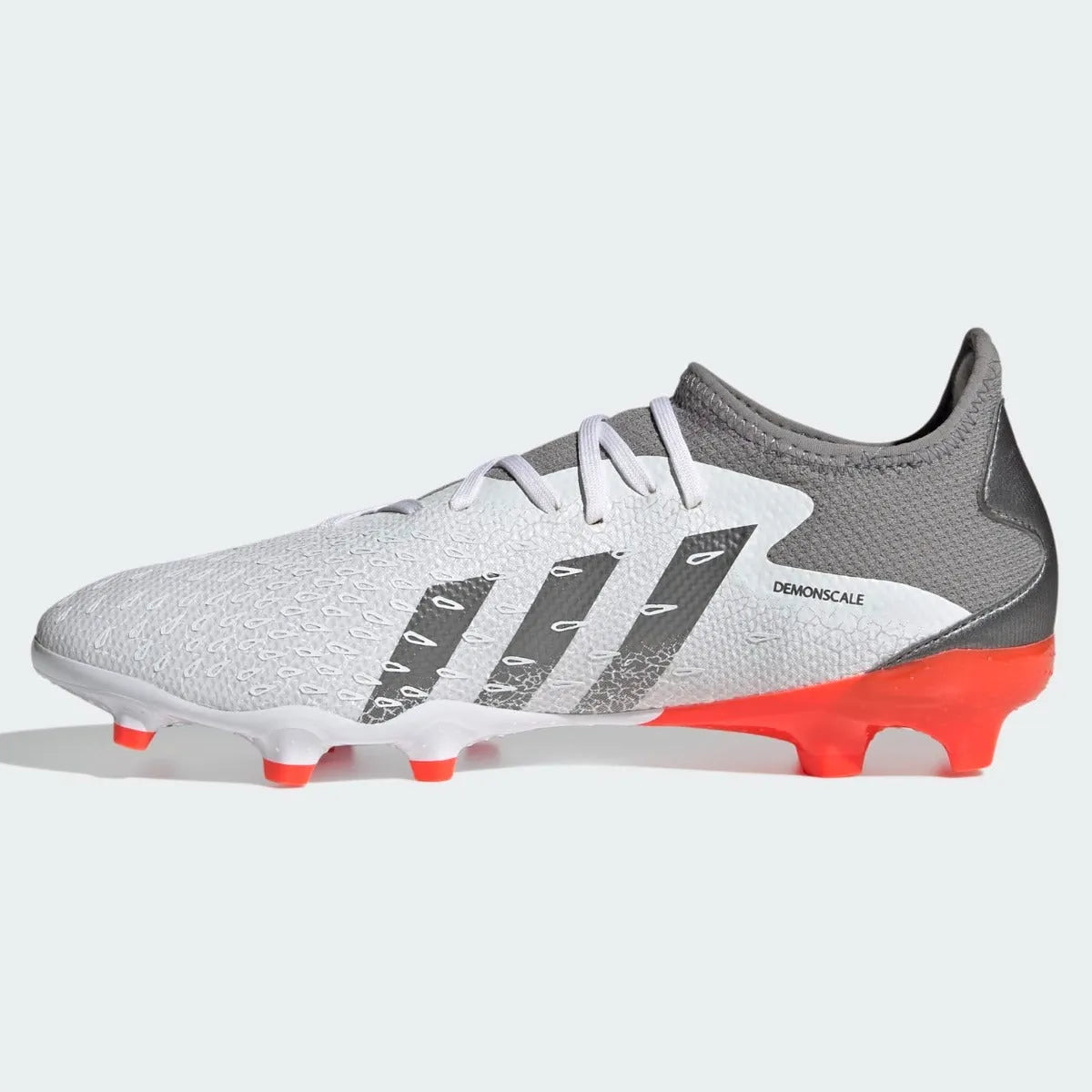 Adidas Predator Freak .3 LOW FG - White-Iron Metallic (Side 2)