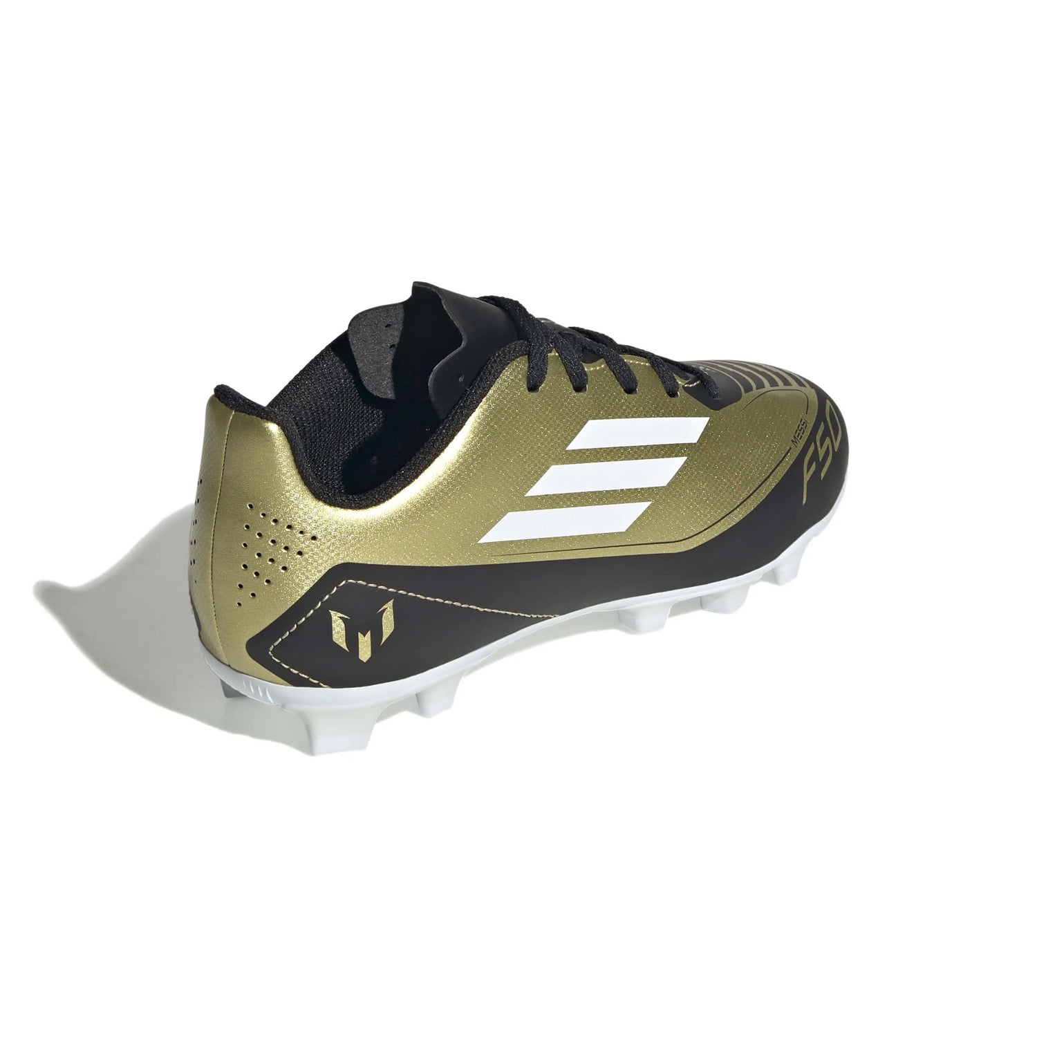 adidas Kids F50 FxG Messi - Triunfo Dorado (FA24) (Lateral - Back)