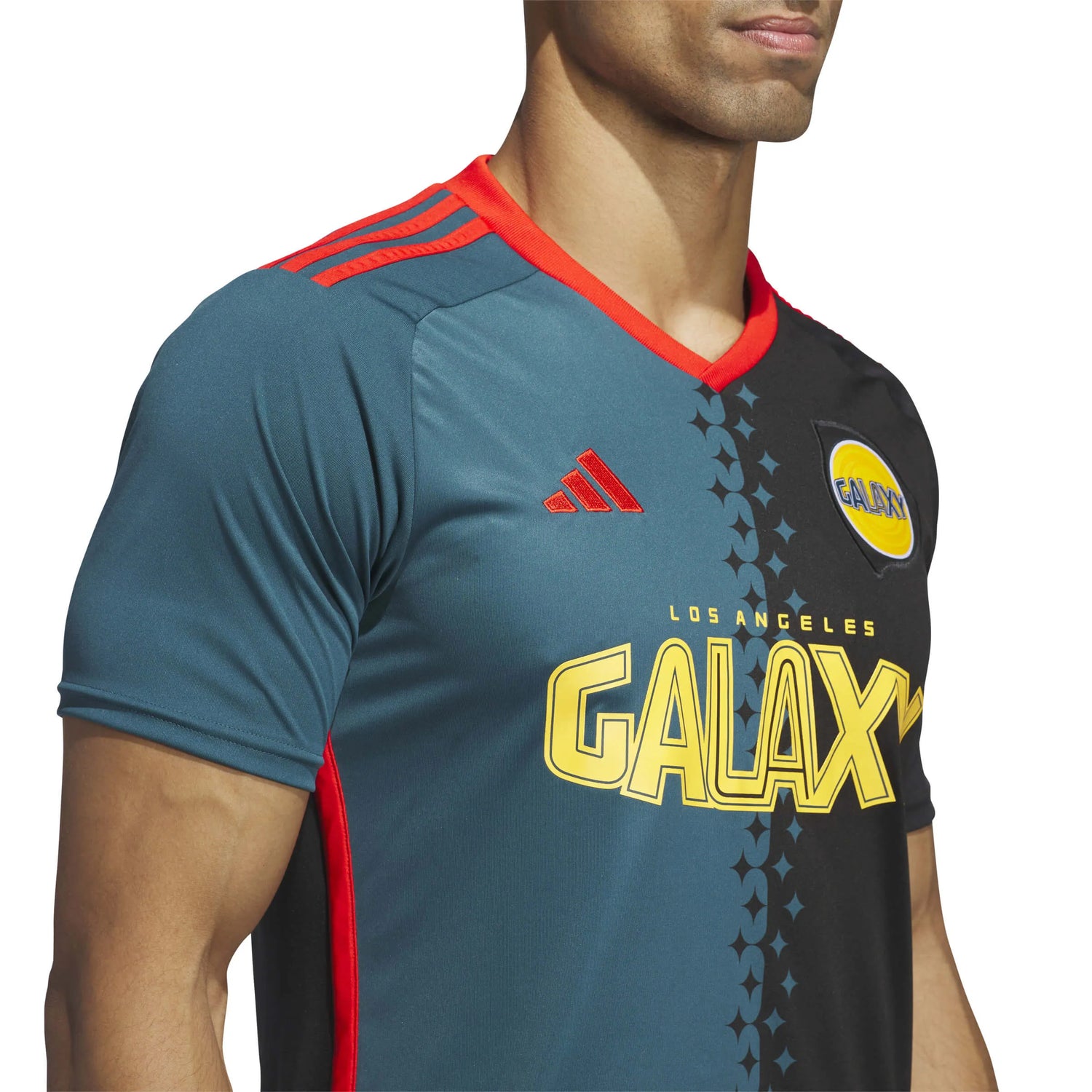 adidas 2024 LA Galaxy Men's Stadium Third Jersey (Detail 1)