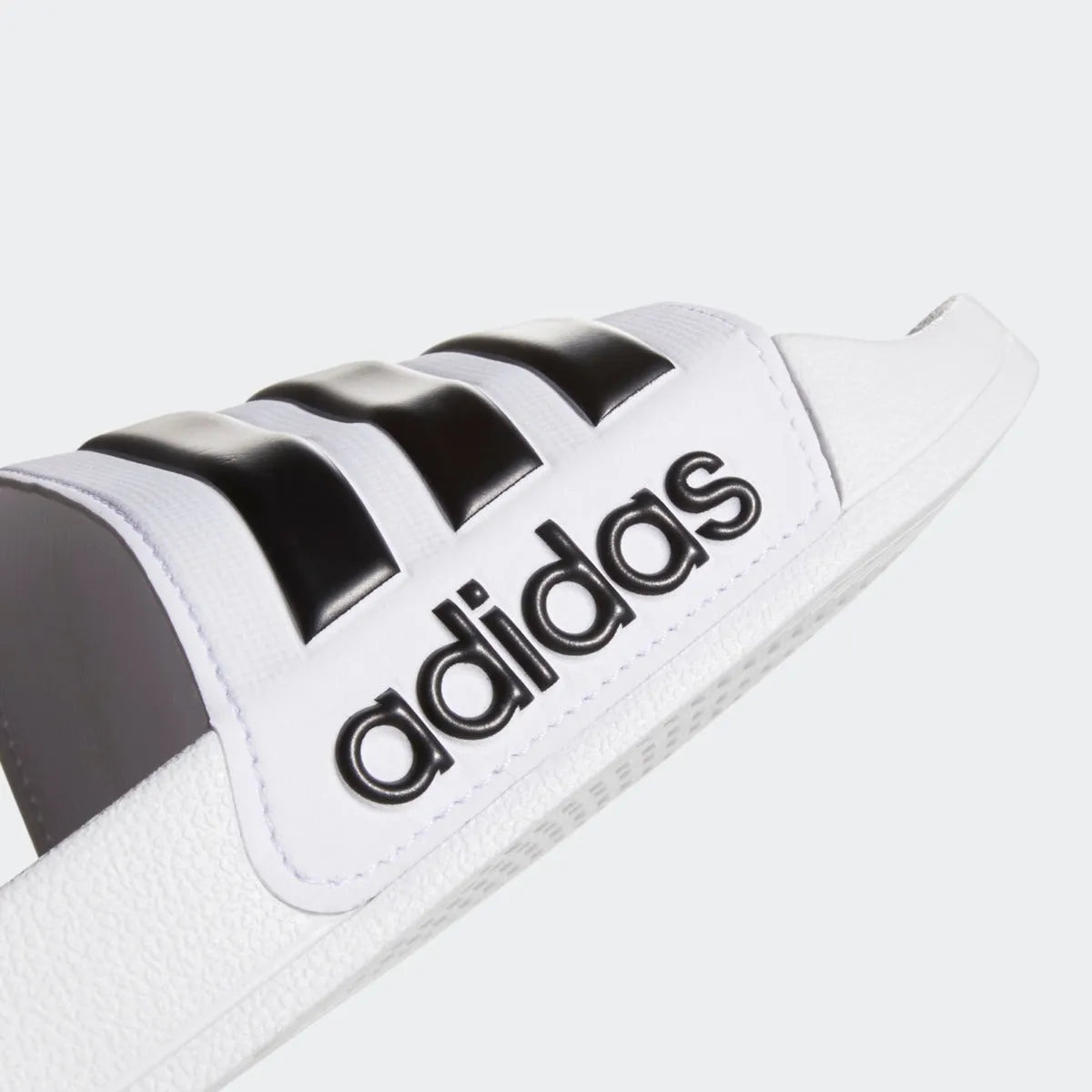 adidas Adilette Shower Sandals - White-Black