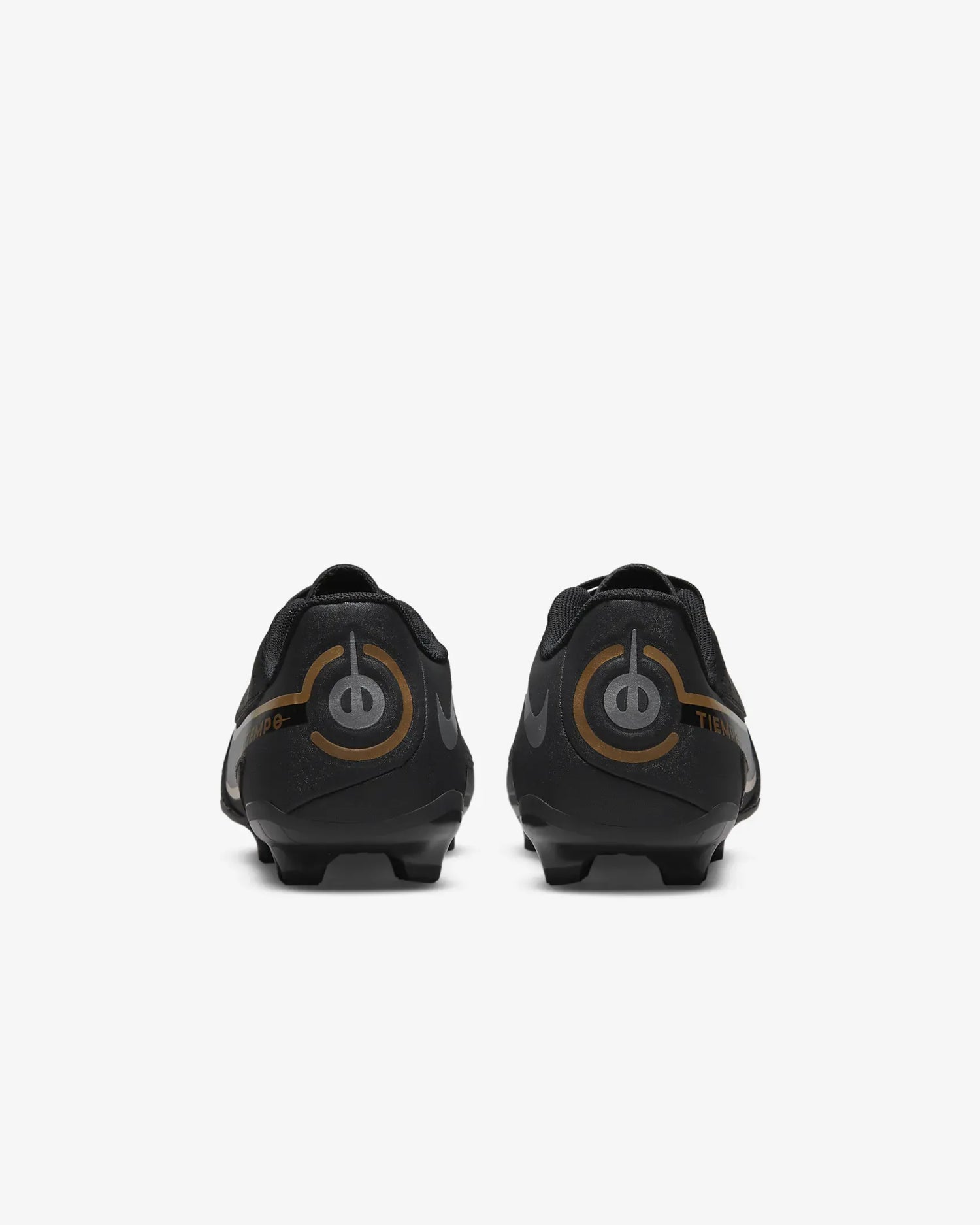 Nike JR Legend 9 Academy FG-MG - Black-Gold (Pair - Back)