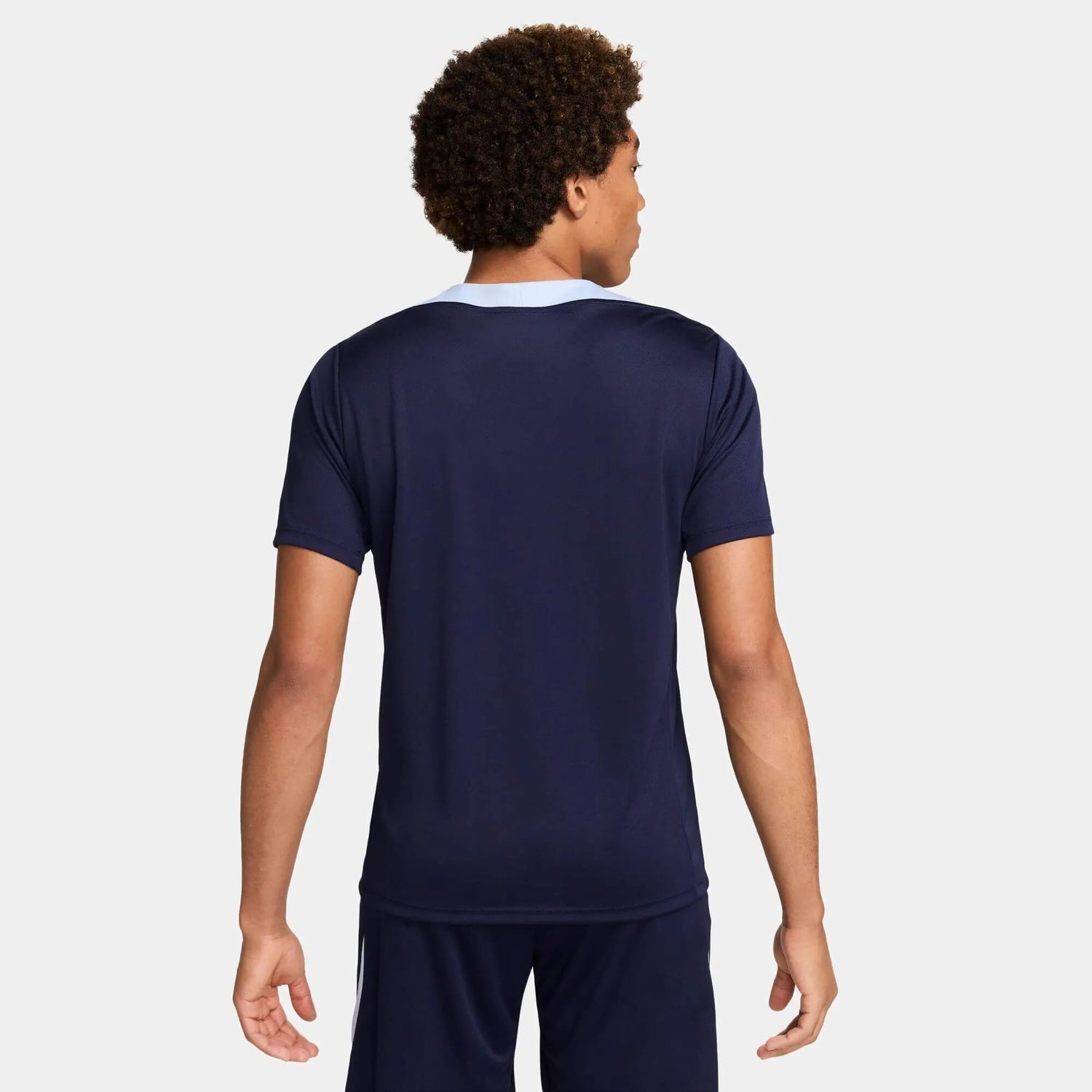 Nike 2024-25 France Men's DF Strike SS Top (Model - Back)