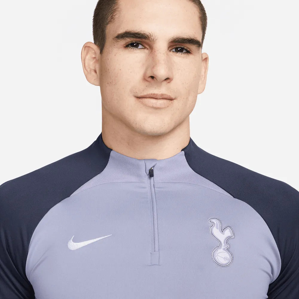 Nike 2023-24 Tottenham Training Top - Light Purple-Navy (Detail 1)