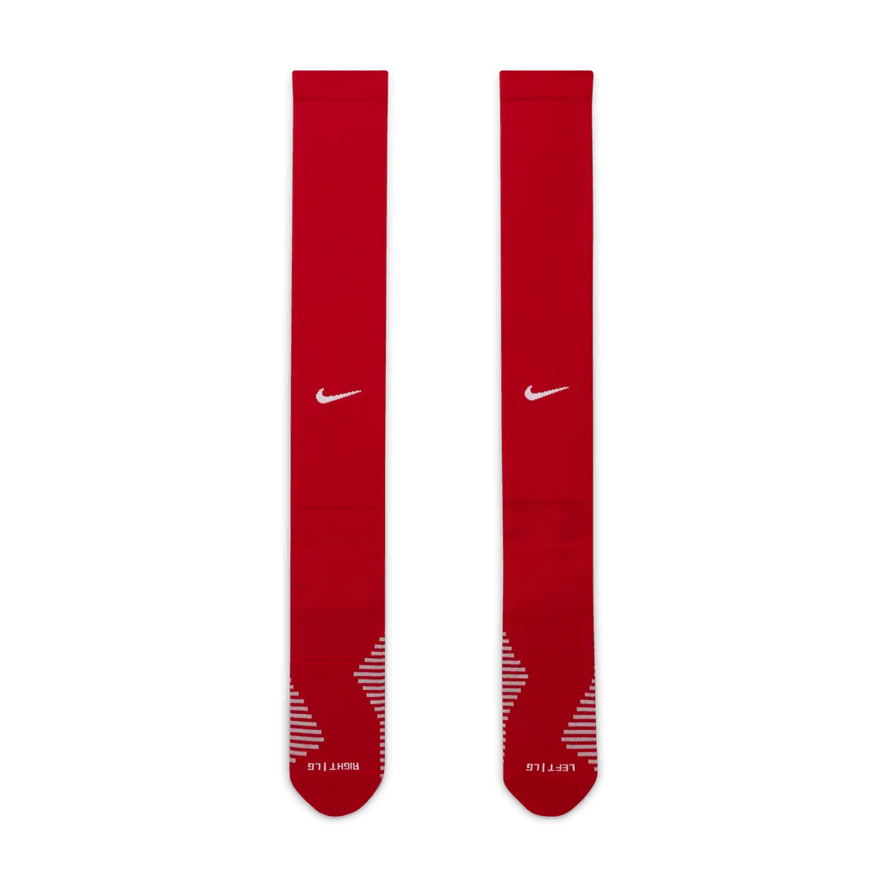 Nike 2023-24 Liverpool Home Strike Knee-High Socks (Pair - Front)