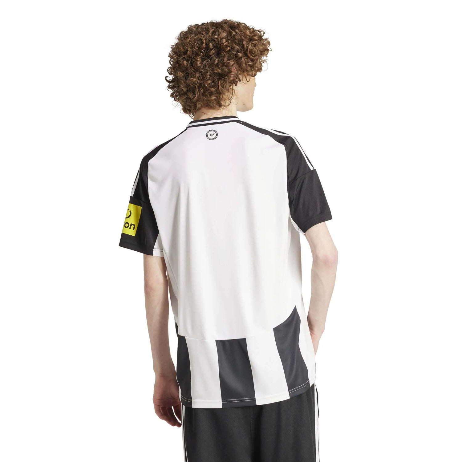 adidas 2024-25 Newcastle Men's Stadium Home Jersey (Model - Back)