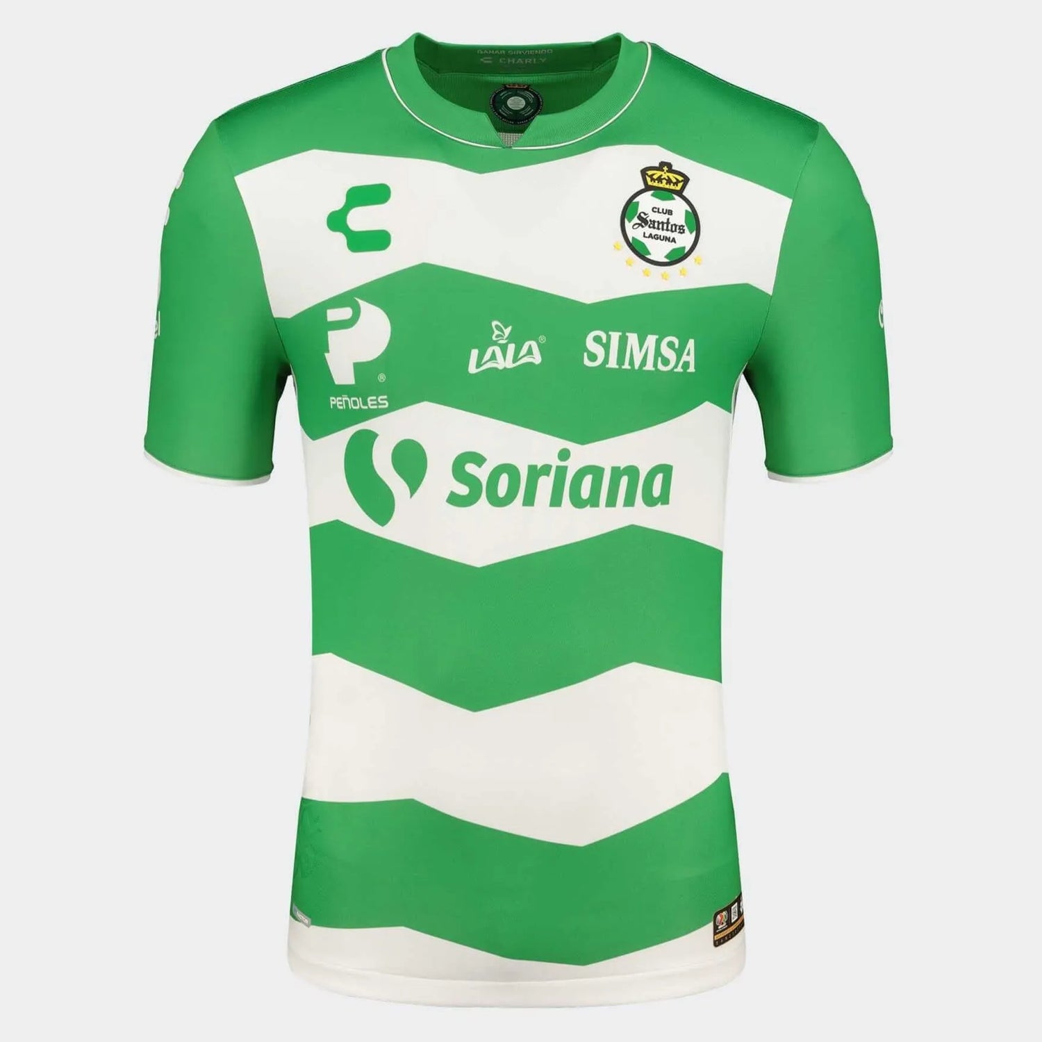 Charly 2023-24 Santos Men's Stadium Home Jersey (Front)