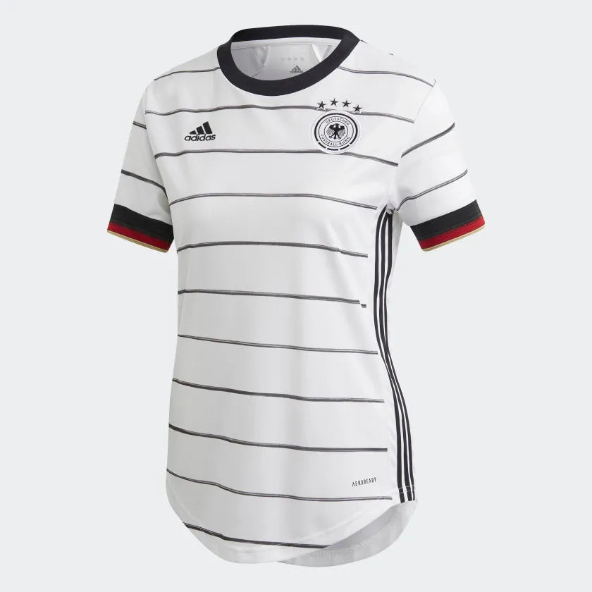 adidas 2020-21 Germany Home WOMEN'S Jersey - White-Black