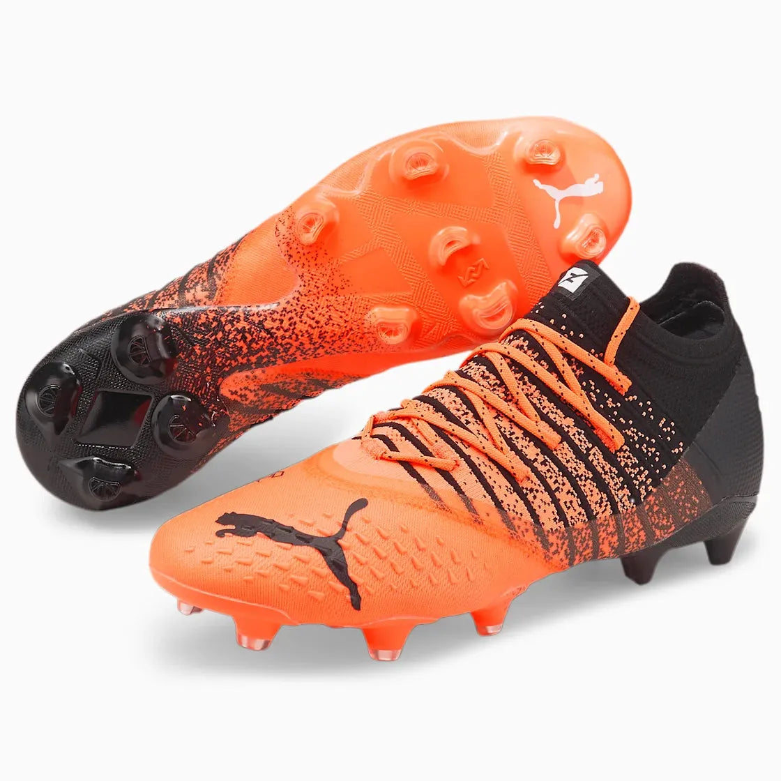 Puma Future 1.3 FG-AG - Neon Citrus-Black (Pair)