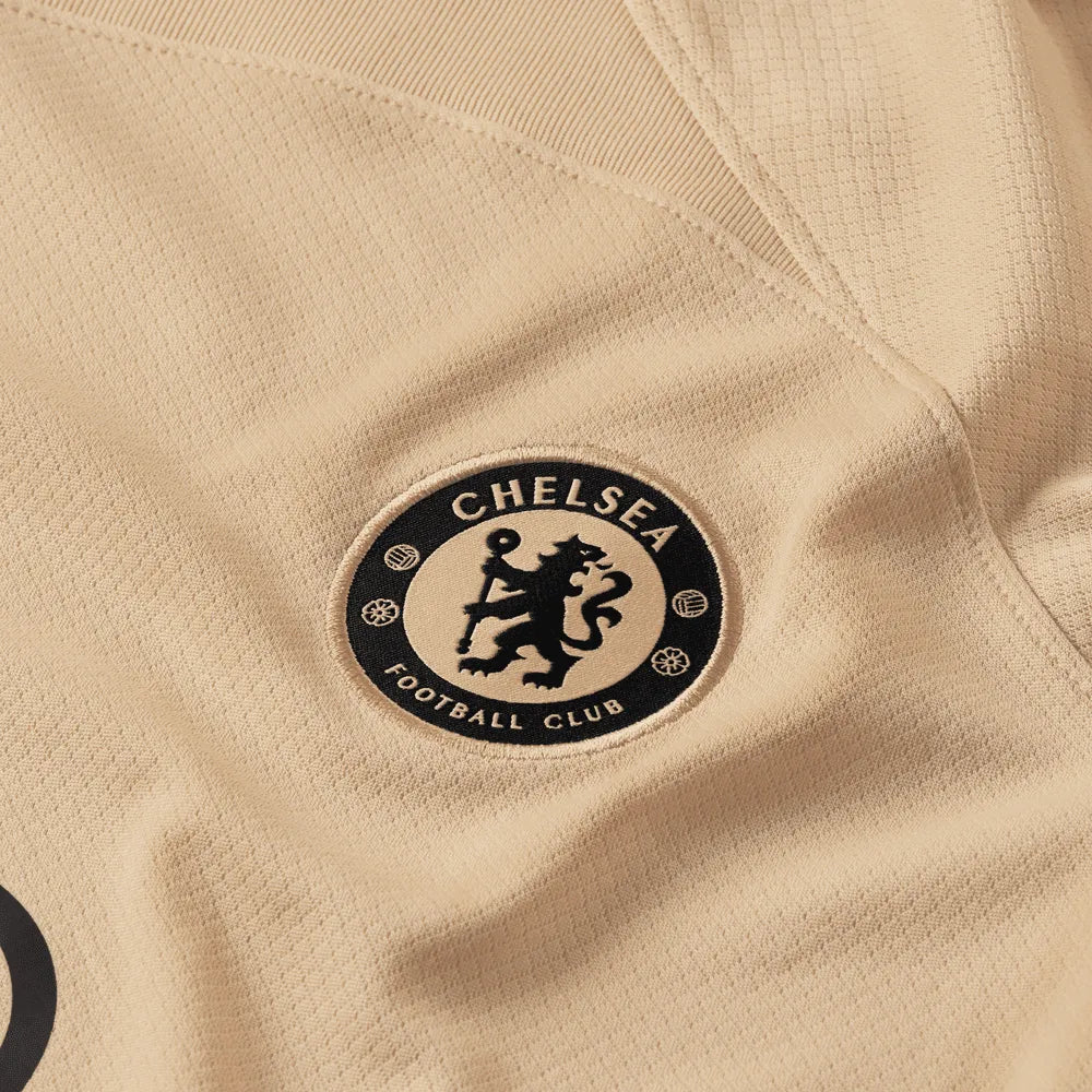 Nike 2022-23 Chelsea Womens Stadium Third Jersey - Sesame-Black (Detail 3)