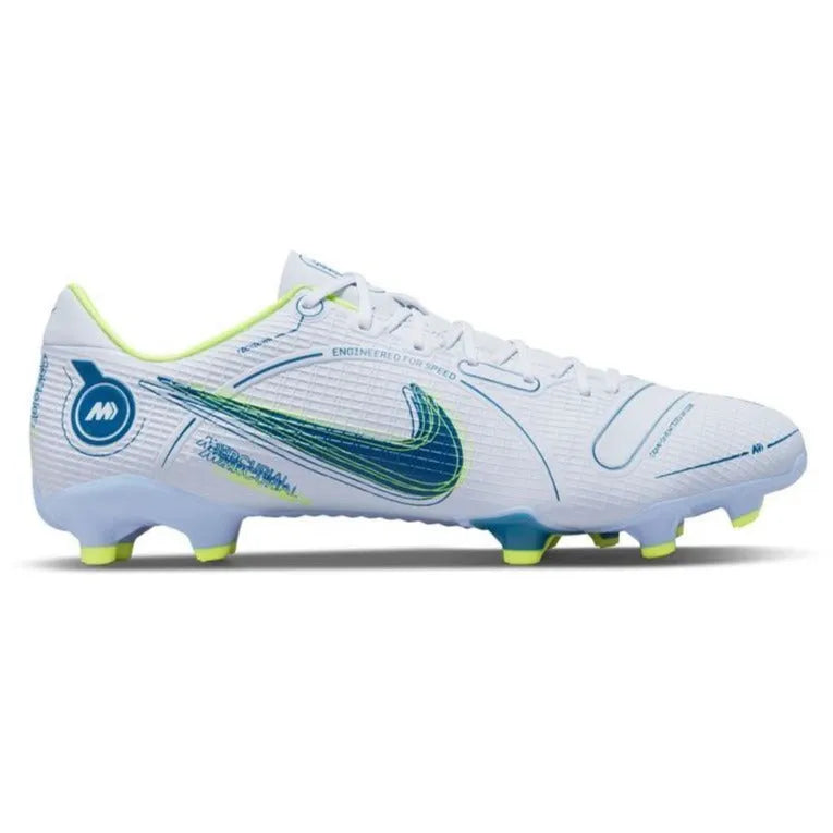 Nike Mercurial Vapor 14 Academy FG-MG - Grey-Blue (Side 2)