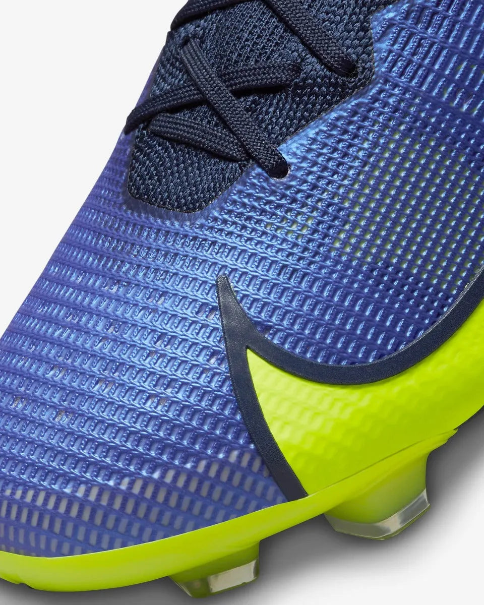 Nike Vapor 14 Elite FG - Sapphire-Volt (Detail 2)