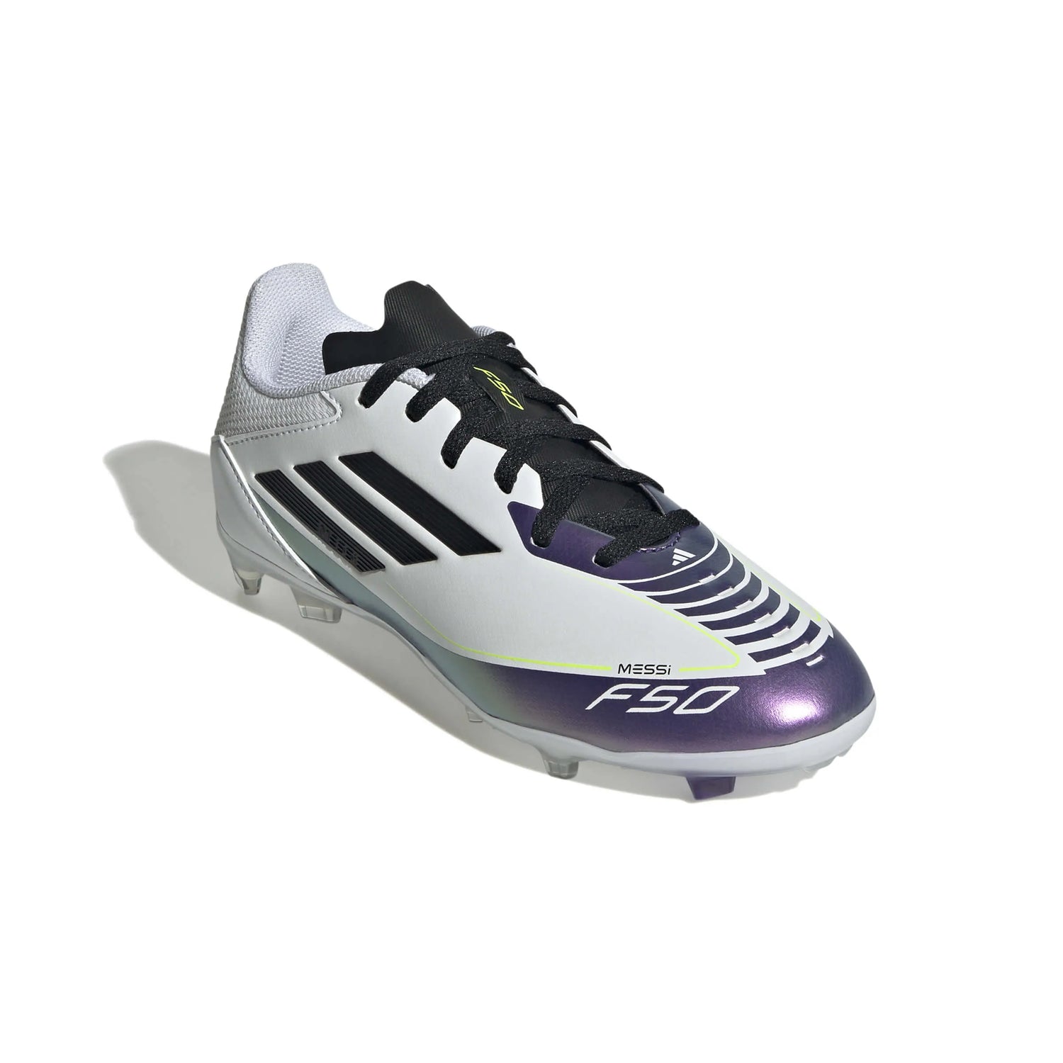 adidas JR F50 League FG-MG Messi - Truinfo Estelar Messi Pack (HO24) (Lateral - Front)