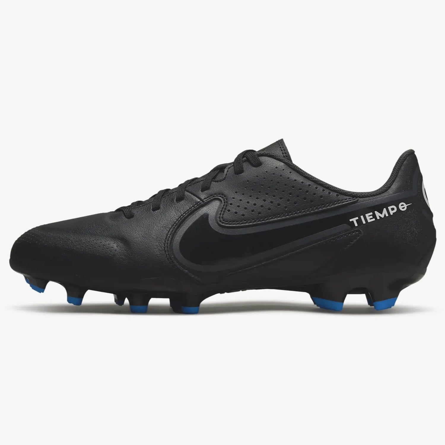 Nike Tiempo Legend 9 Academy FG/MG Black-Smoke Grey (Side 1)