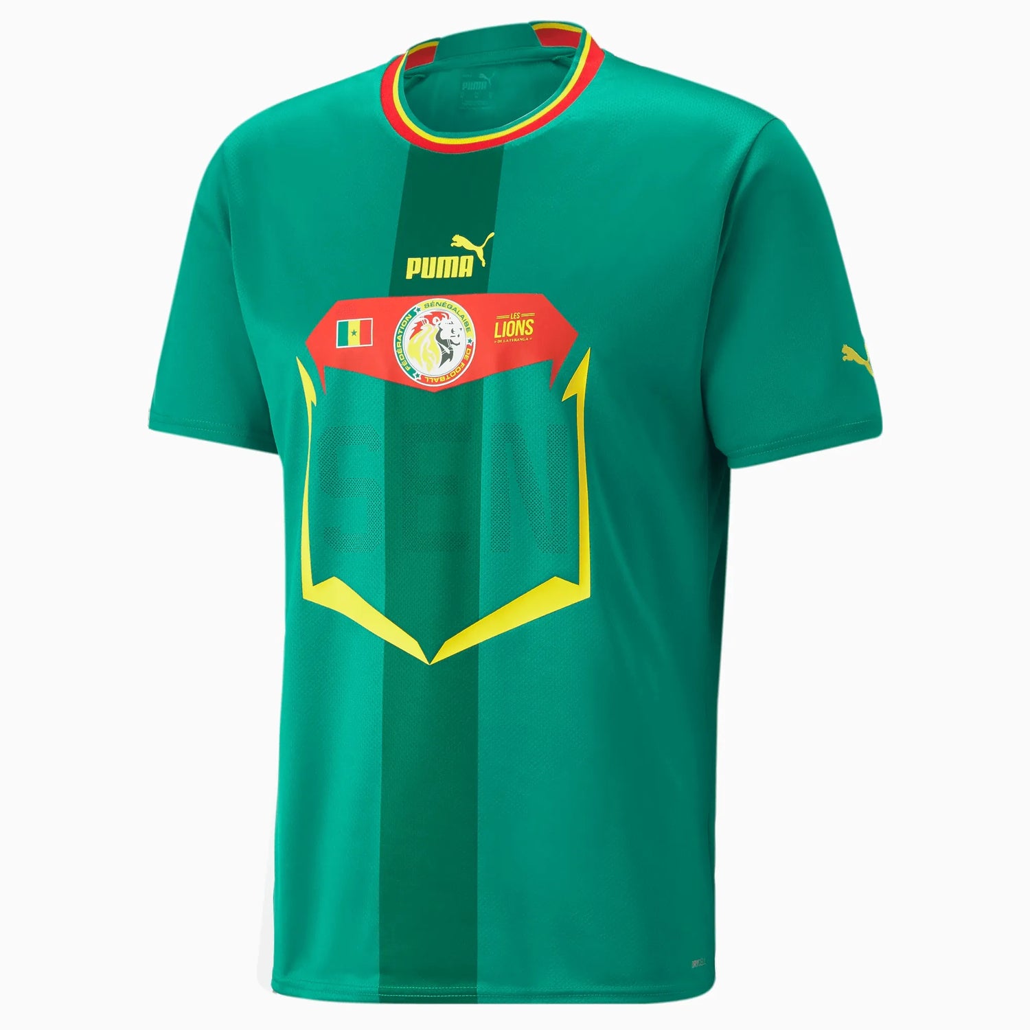 Puma 2022-23 Senegal Away Jersey Green