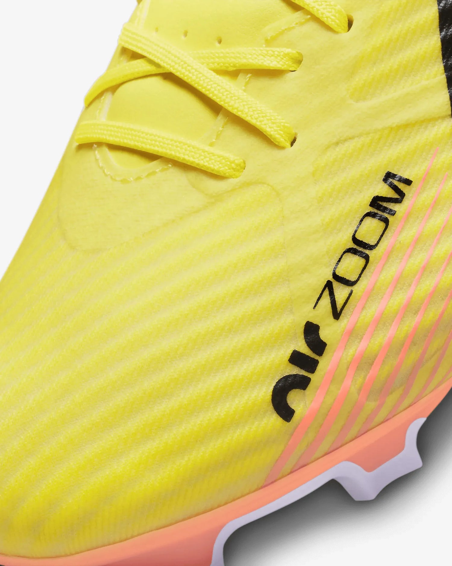 Nike Zoom Vapor 15 Academy FG/MG - Yellow Strike-Sunset Glow (Detail 2)