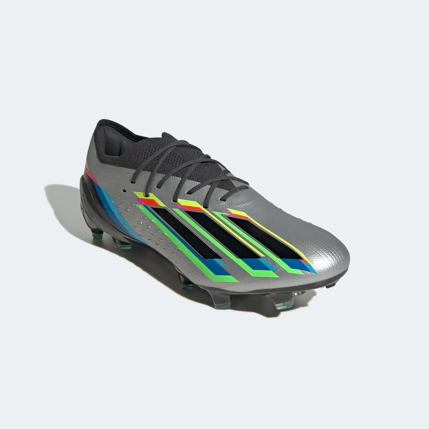 adidas X Speedportal.1 FG - Silver-Black-Yellow (Diagonal - Front)