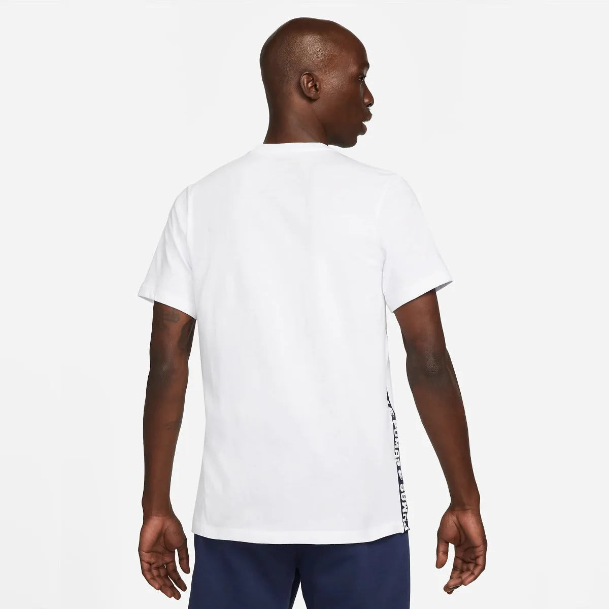 Nike 2022 Pumas Voice Tee - Whiite (Model - Back)