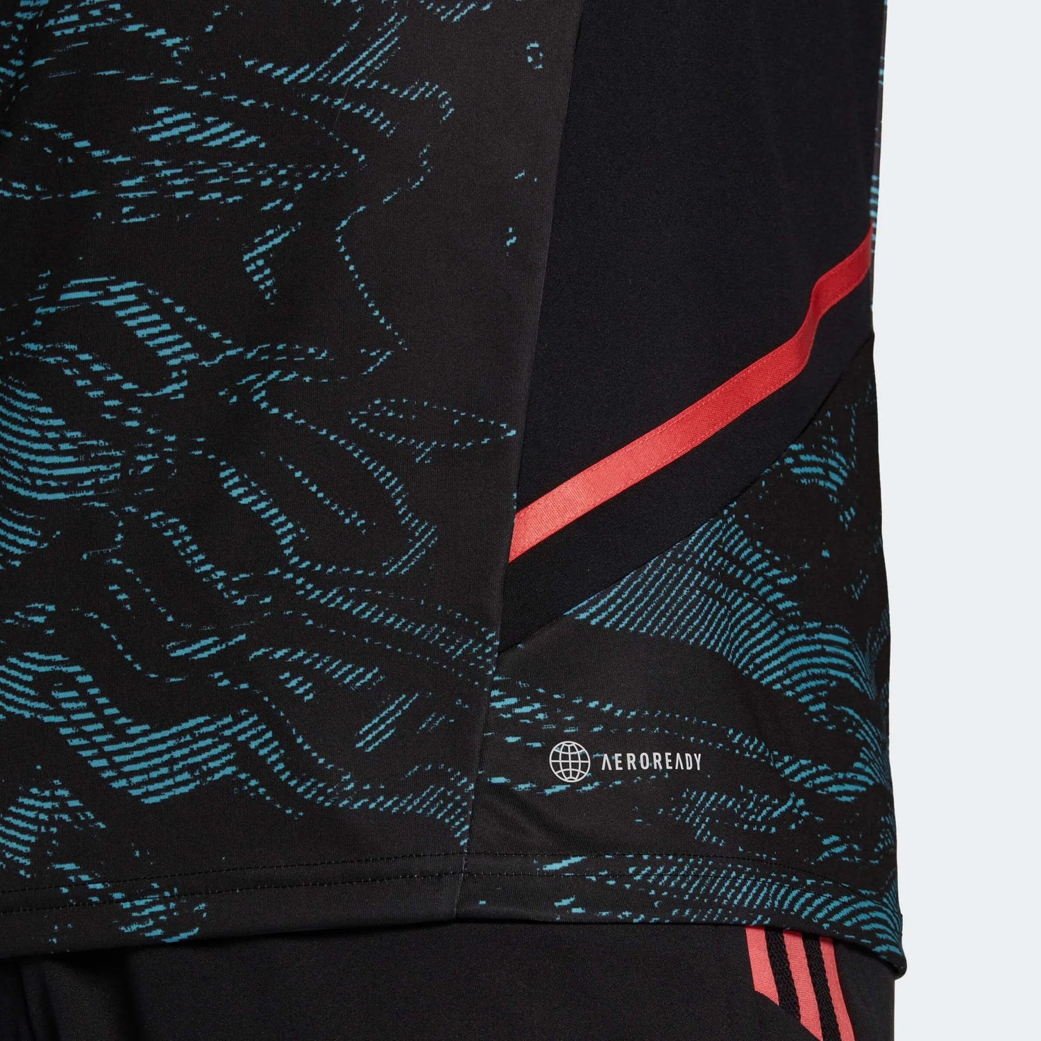 adidas 2022-23 Arsenal Training Jersey - Blue-Black (Detail 2)