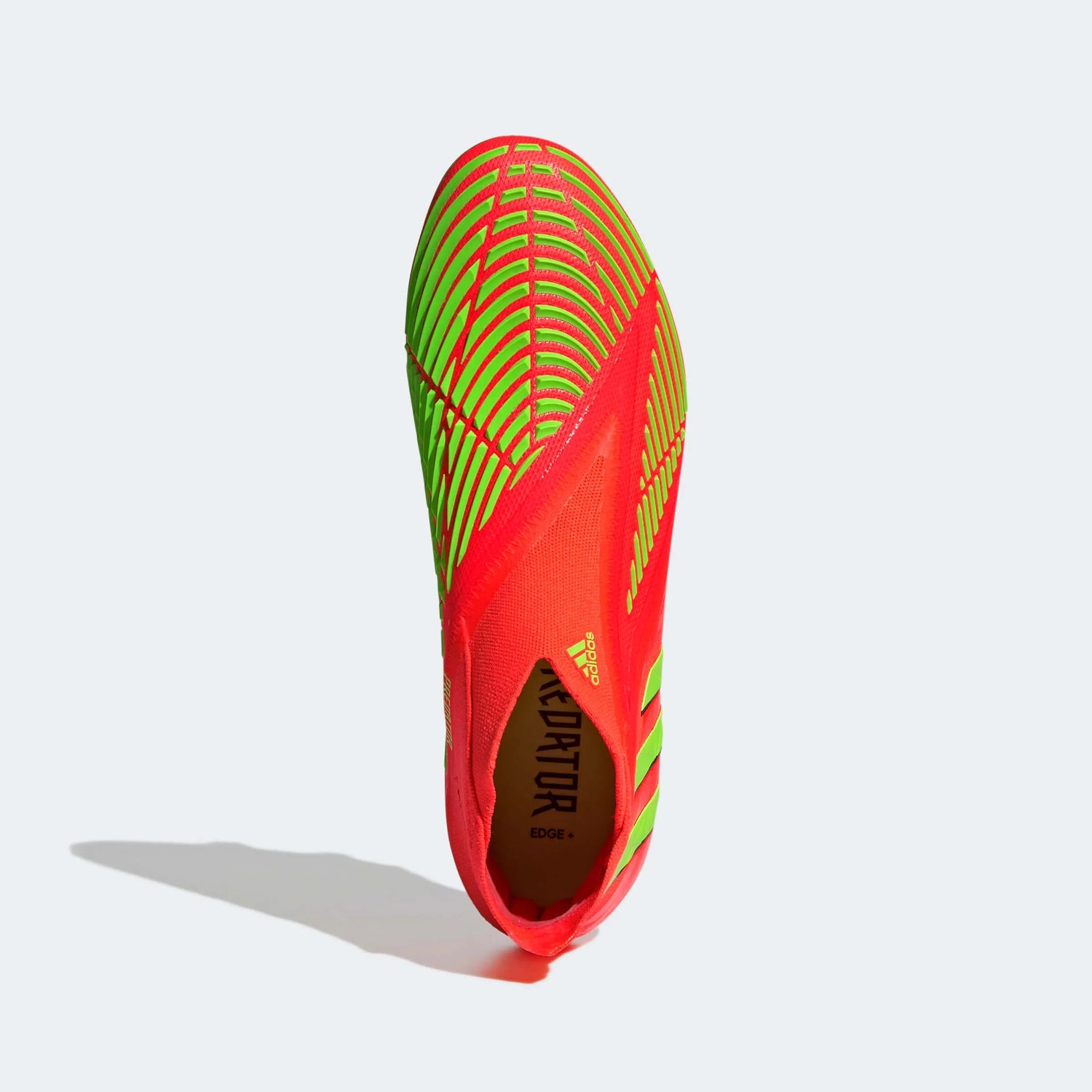 adidas Predator Edge + FG - Solar Red-Solar Green (Top)