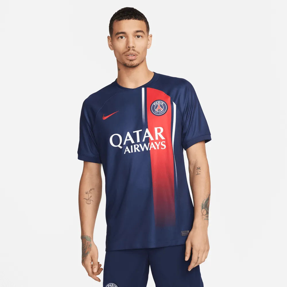 Nike 2023-24 PSG Men's Stadium Home Jersey (Model - Front)