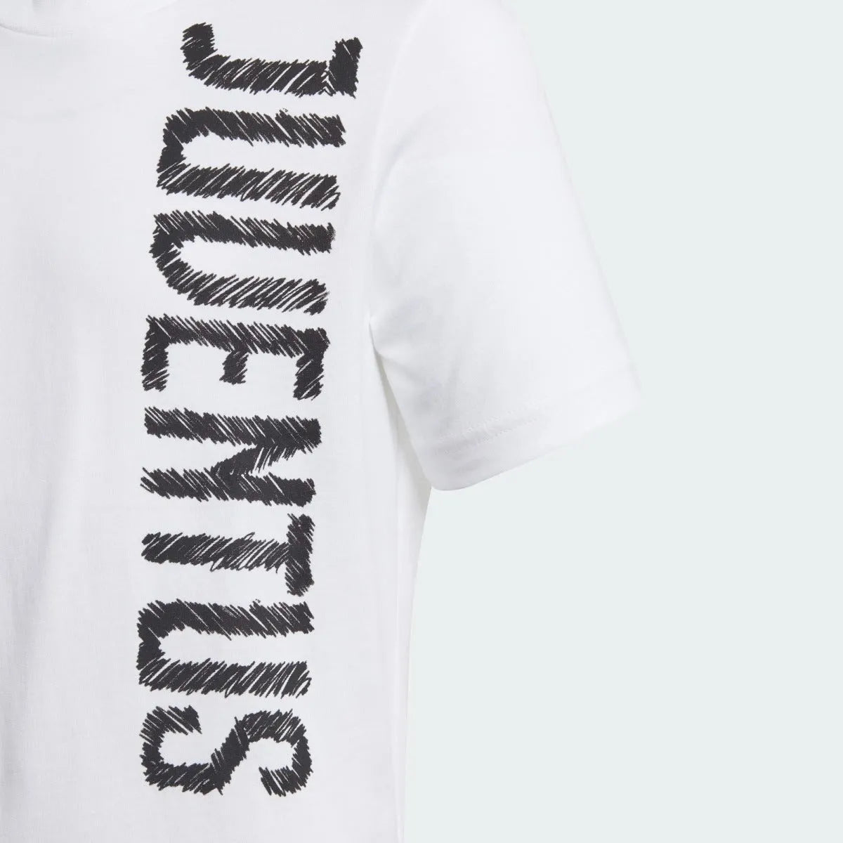 Adidas 2020-21 Juventus Youth Graphic Tee - White-Black