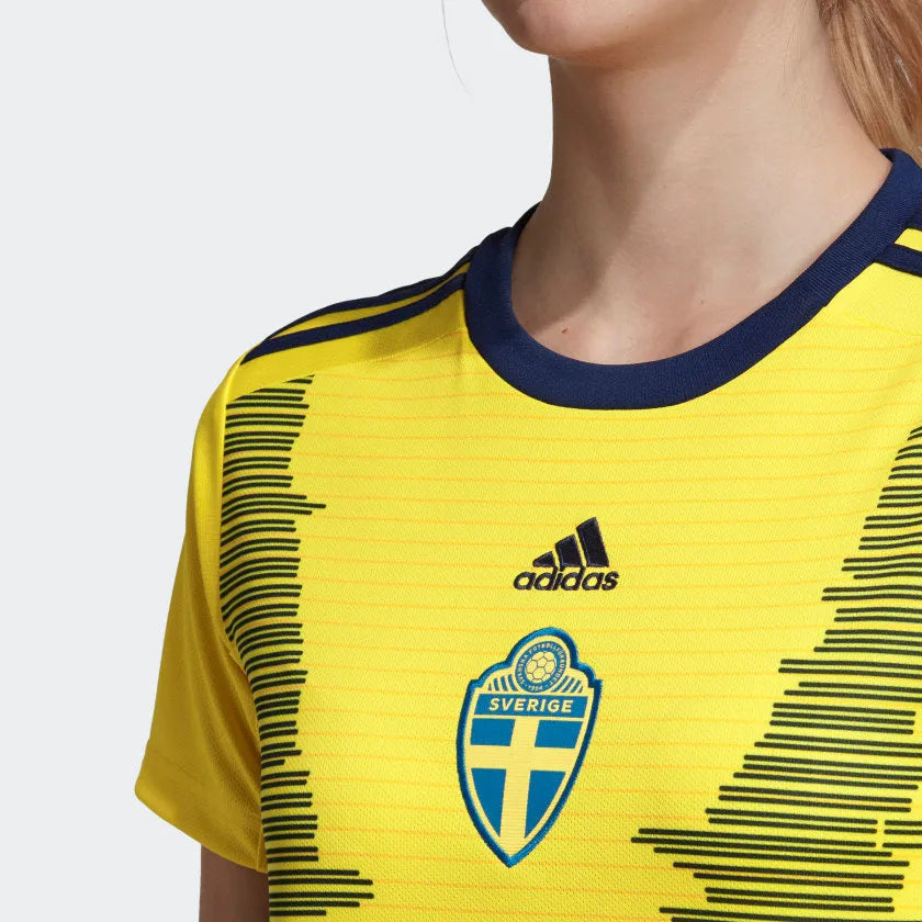 adidas 2019-20 Sweden WOMENS Home Jersey - Yellow