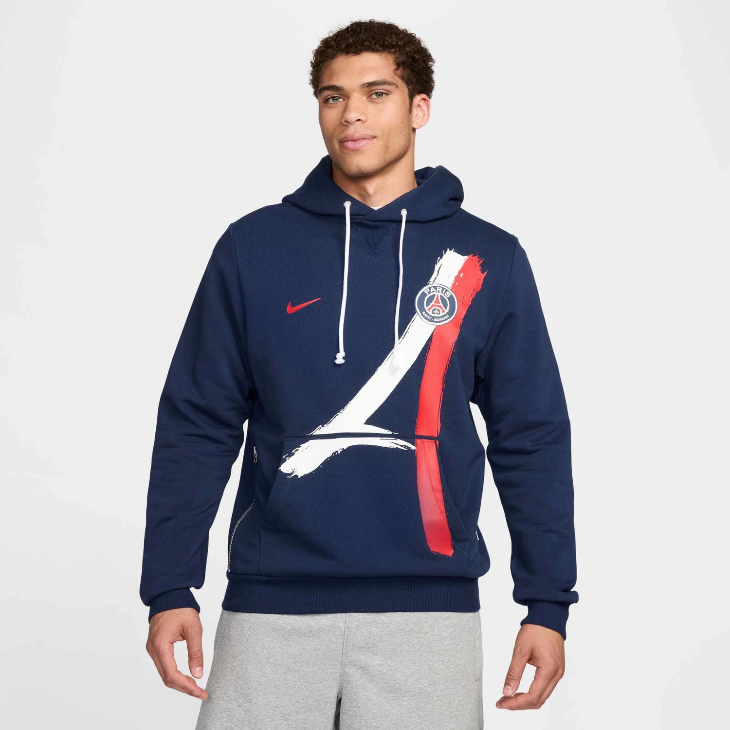 Nike 2024 25 PSG Men s Dri Fit Pullover Hoodie