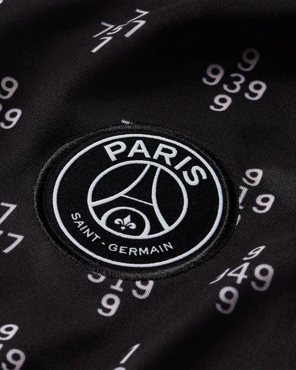 Nike 2021-22 PSG DF Pre-Match Jersey - Black (Detail 1)