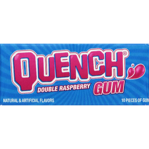 Quench Gum  Double Raspberry