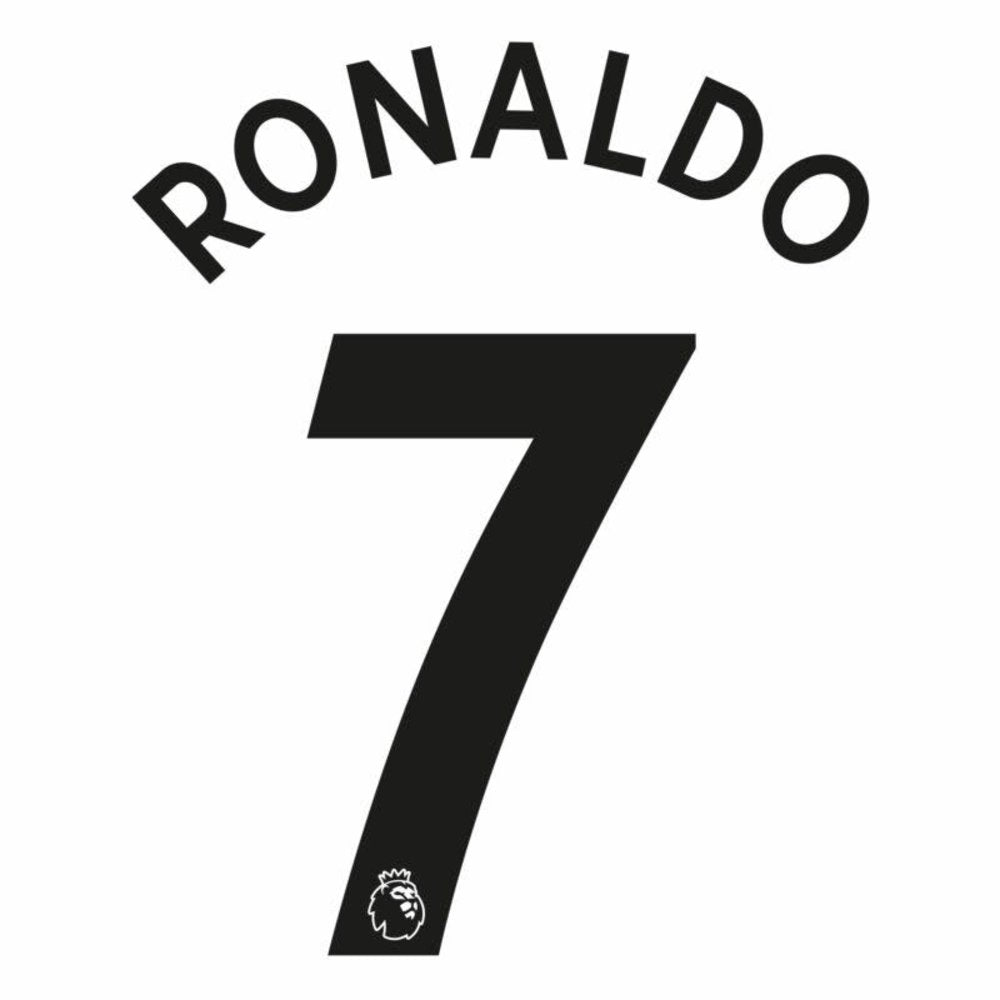 Manchester United 2022/23 Away Ronaldo #7 YOUTH Jersey Name Set Navy