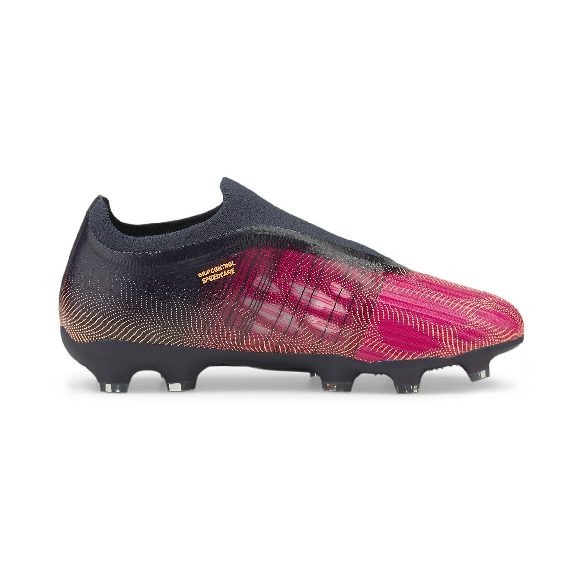 Puma JR Ultra 3.4 FG-AG - Fuchsia-Neon Citrus (Side 2)