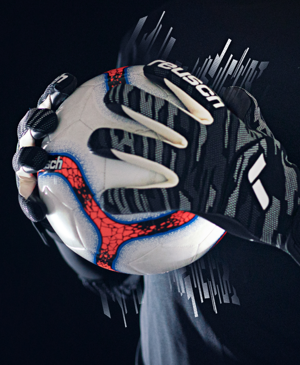 Reusch Pure Contact Infinity Goalkeeper Gloves - Black (Model 2)