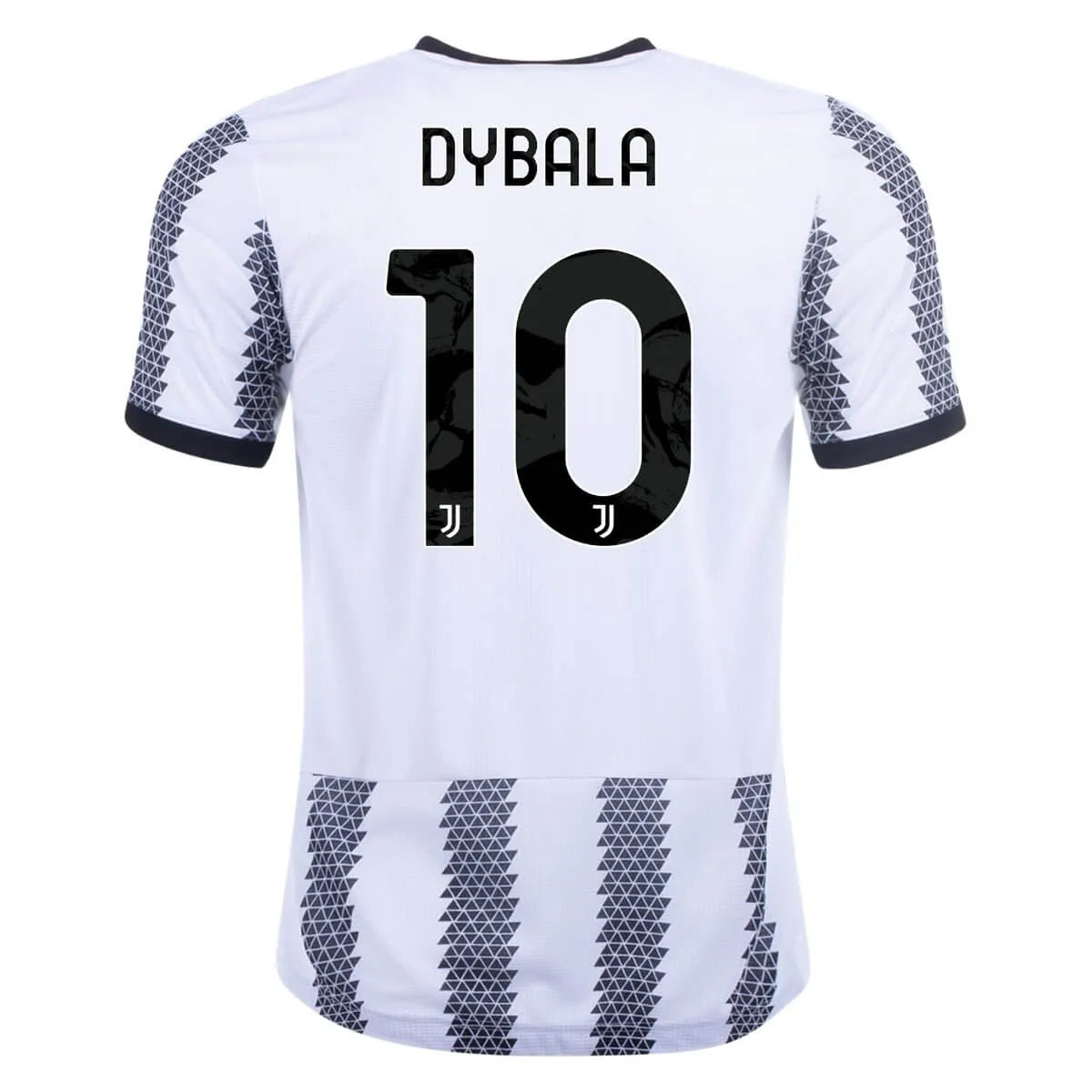 adidas 22 23 Juventus Authentic Home Jersey White Black